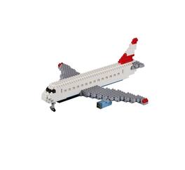 Brixies - SWISS AIRPLANE Building Set for Kids