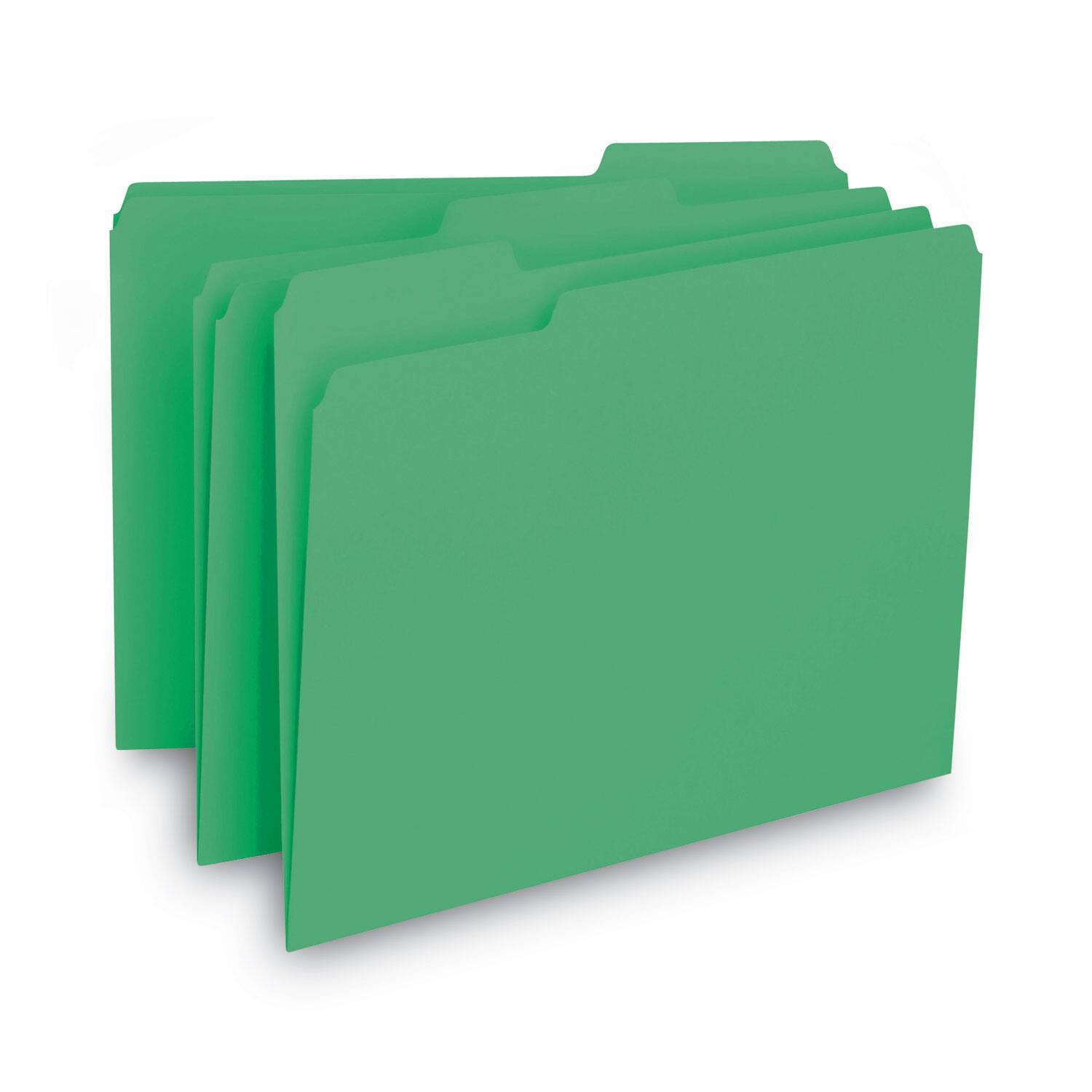 Smead Manufacturing Interior File Folders 1/3 Cut Tabs: Assorted