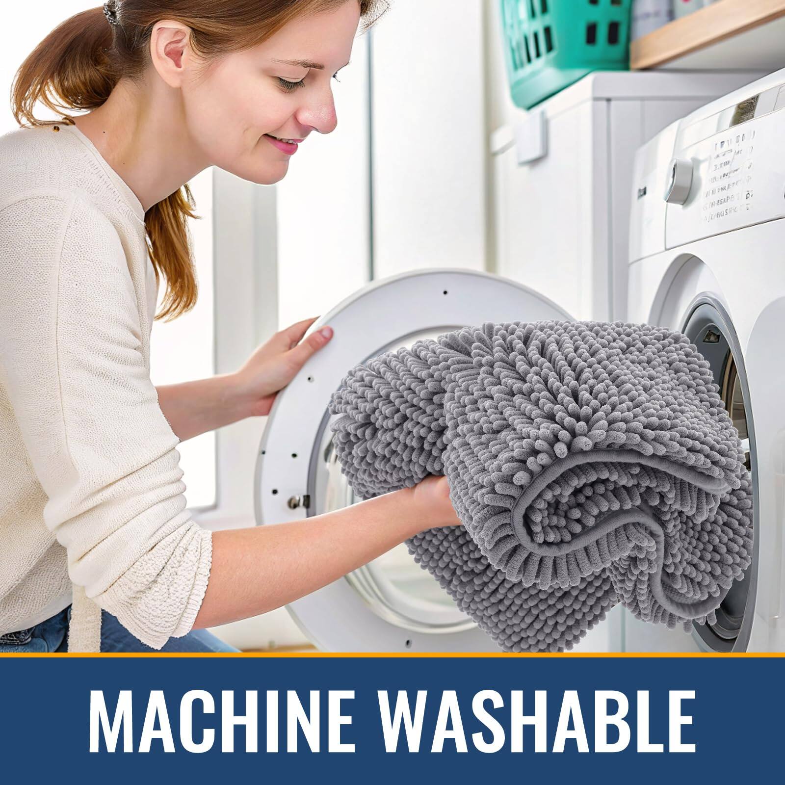 MACHINE WASHABLE