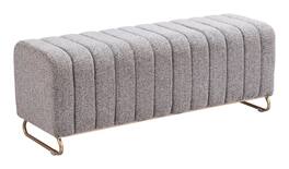 Hivvago - Pender Bench - Stone Gray