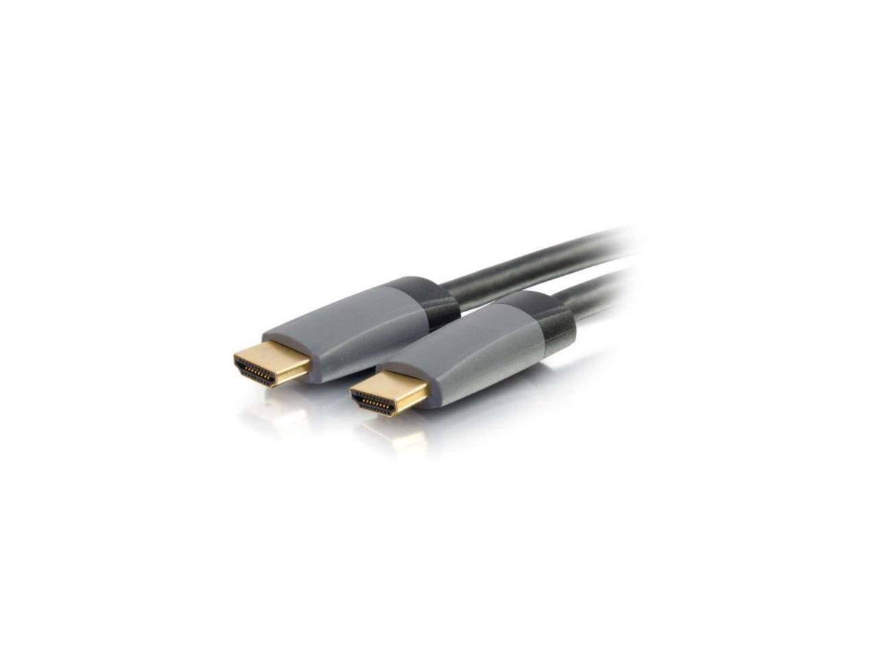 Alt View 2. Cables to Go - C2G 50628 Select 4K UHD High Speed HDMI Cable (60Hz) with Ethernet M/M, In-Wall CL2-Rated, Black (10 Feet, 3.04 Meters) - Gray.