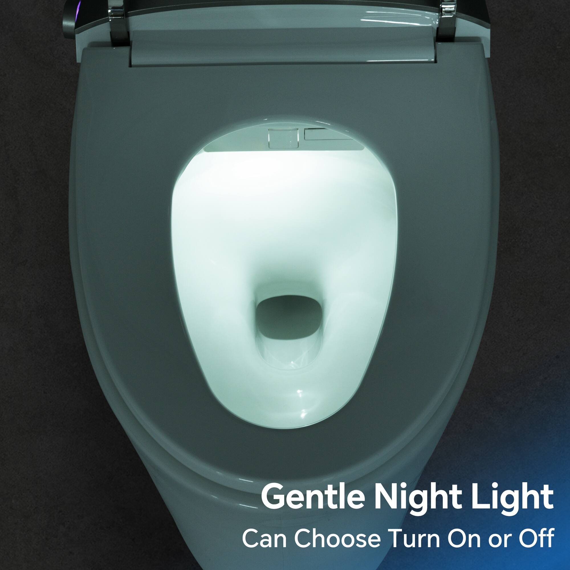 Gentle Night Light  
Can Choose Turn On or Off
