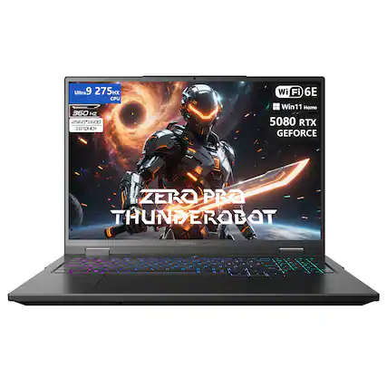 Ultra 9 275Hx CPU
360 Hz
2560*1600
16" QHD+
Wi-Fi 6E
Win11 Home
5080 RTX GEFORCE
ZERO PRO THUNDEROBAT