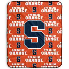 Pegasus - Syracuse Orange 50" x 60" Repeat Wordmark Fleece Blanket - Multicolor
