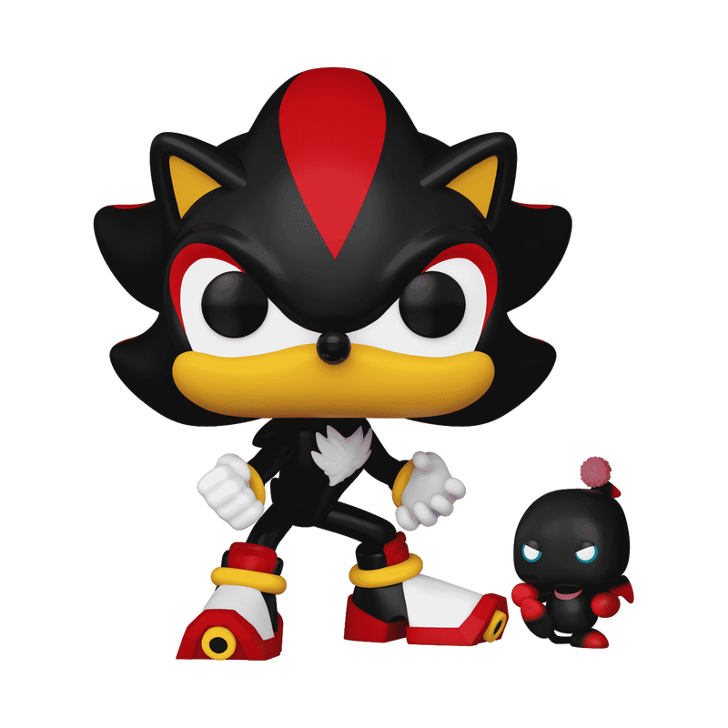 Funko - Pop! Games Sonic the Hedgehog - Shadow with Dark Chao # 1035 - Multicolor