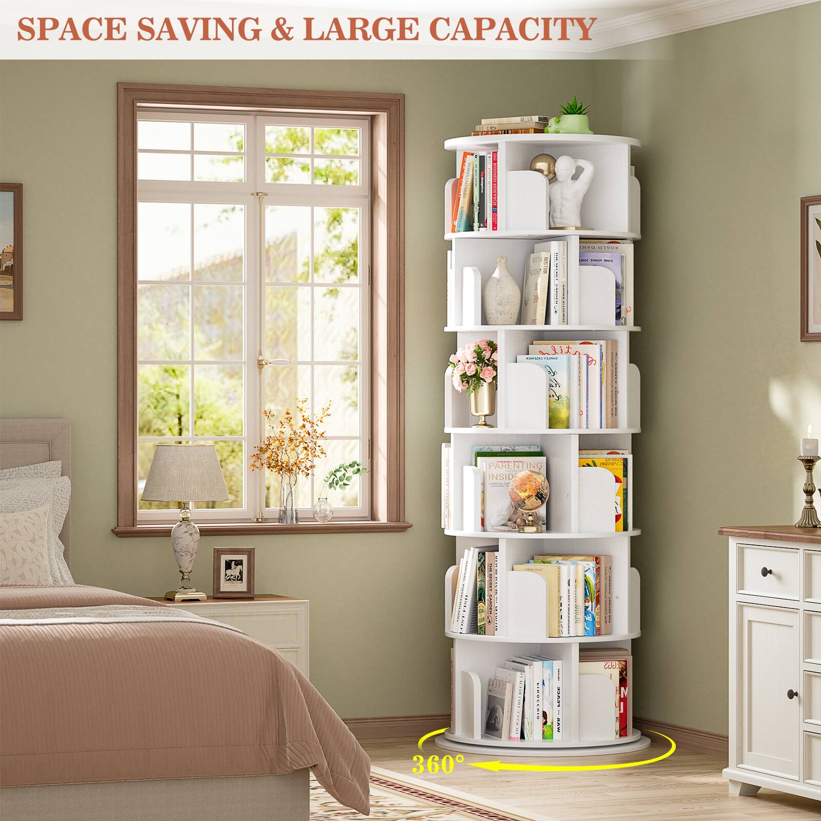 SPACE SAVING & LARGE CAPACITY

PARENTING INSIDE

360°
