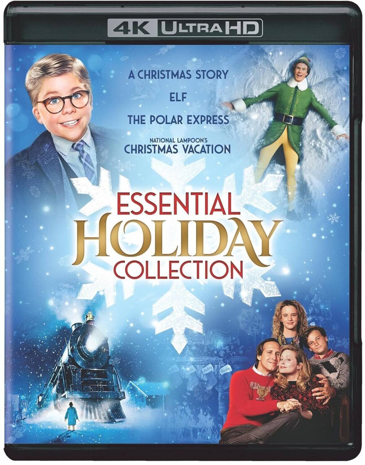 Front. Essential Holiday 4-Film Collection   - 4K Blu-Ray.