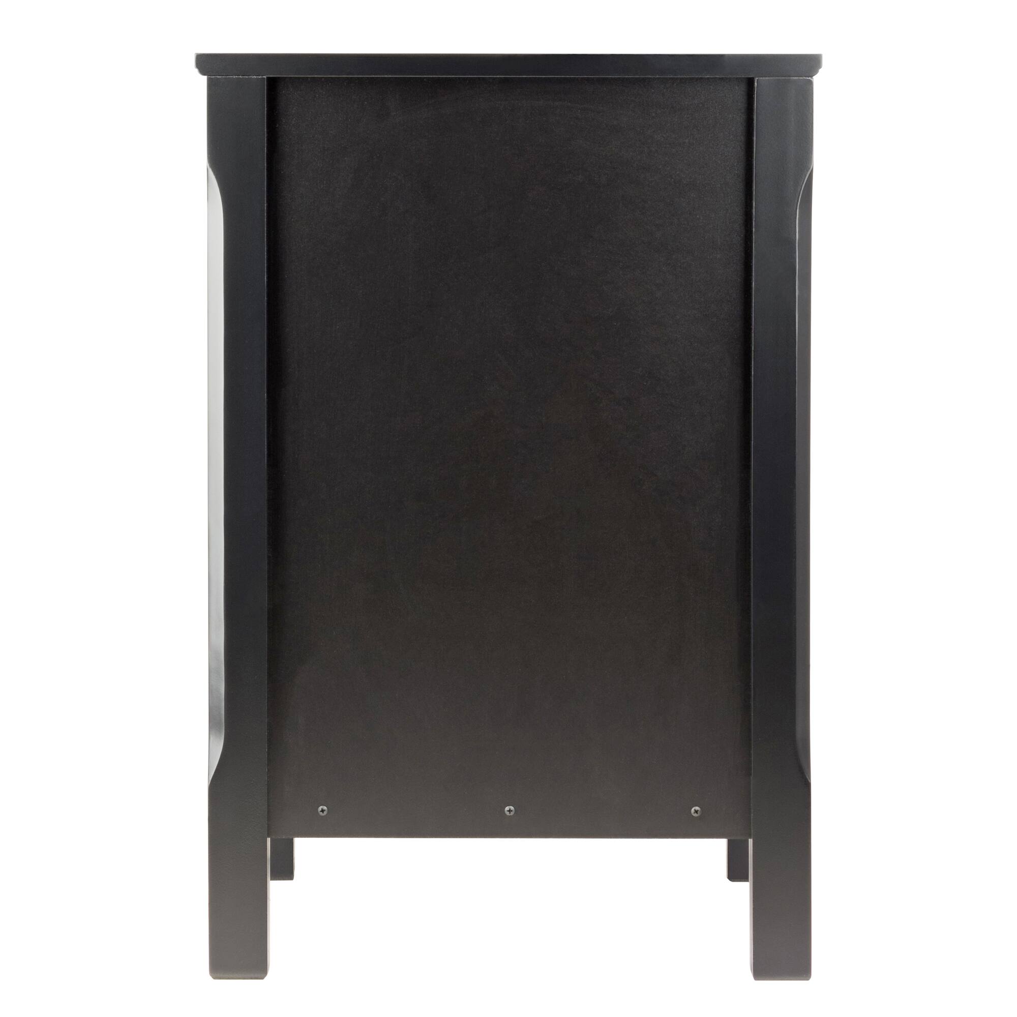 Alt View 1. Winsome Wood - Timmy Accent Table, Nightstand - Black.