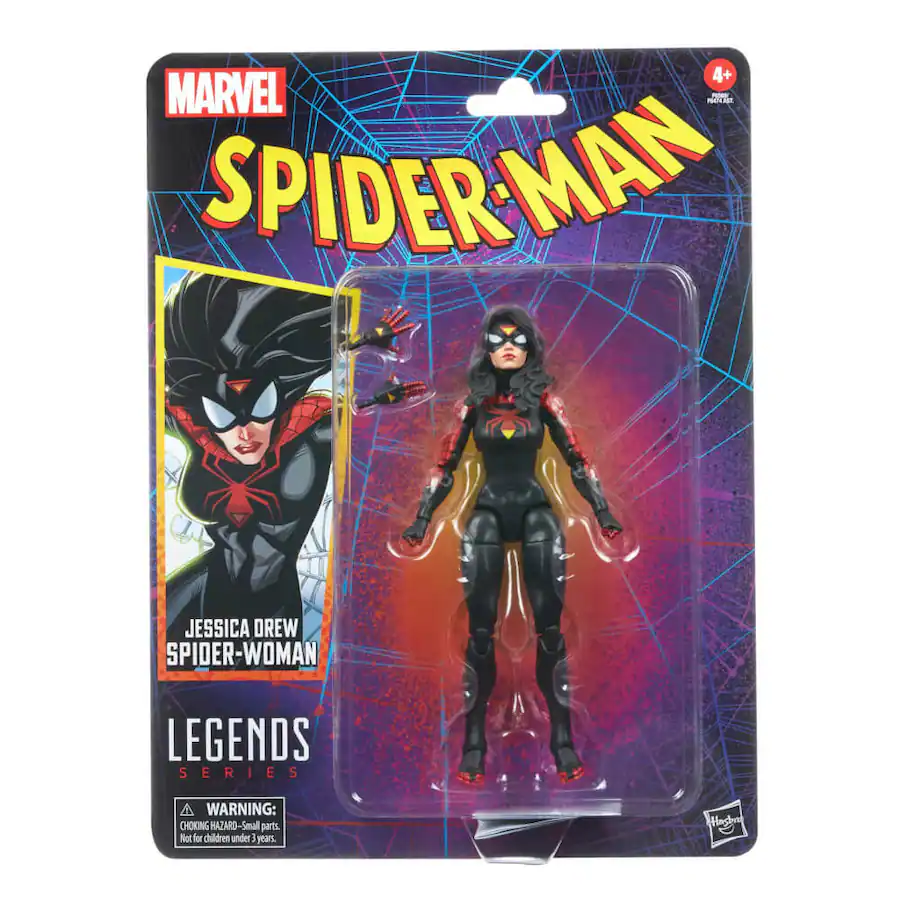 Hasbro F6569 6 inch Marvel Legends Series Jessica Drew Spider Woman ...