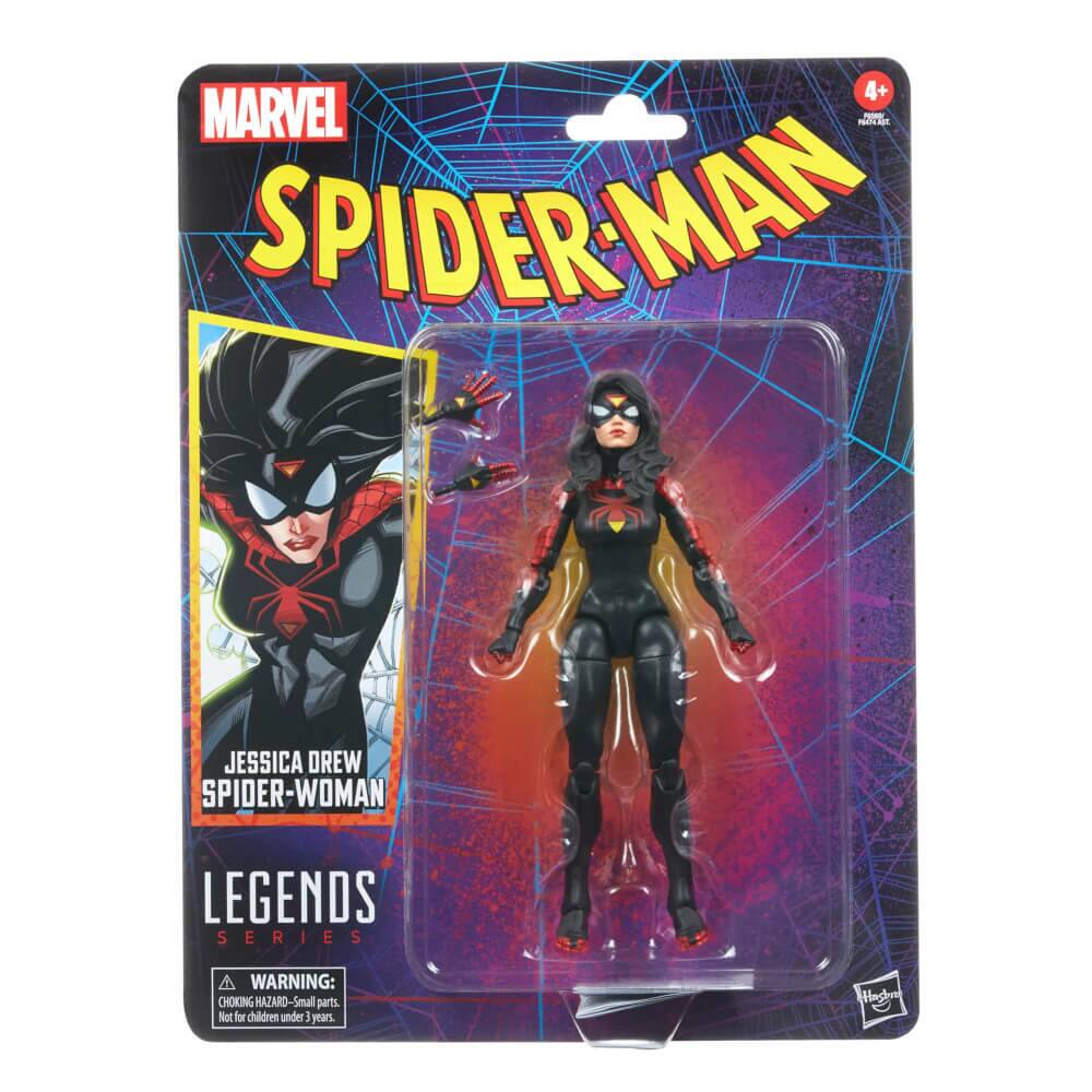 MARVEL SPIDER-MAN

JESSICA DREW SPIDER-WOMAN

LEGENDS SERIES

WARNING: CHOKING HAZARD - Small parts. Not for children under 3 years.