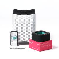 Mila - Air 3 Purifier with Critter Cuddler Filter for Pets, HEPA,Carbon, Ammonia, Dander, Dust, Allergen, WiFi, 8 Sensors - White - Front_Zoom