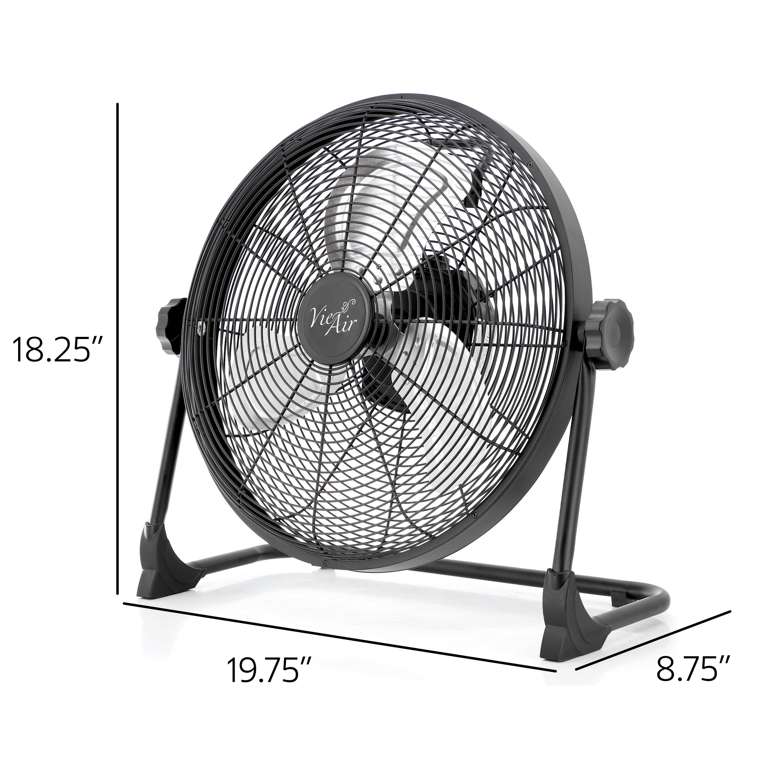 18.25" VieAir 19.75" 8.75"