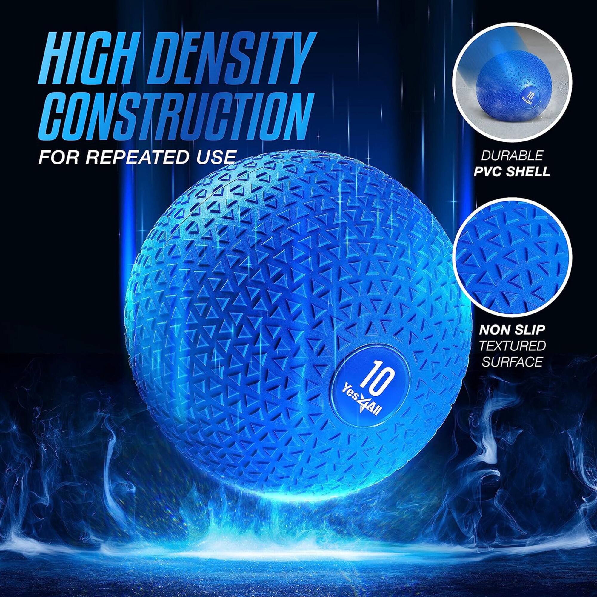 HIGH DENSITY CONSTRUCTION FOR REPEATED USE

- DURABLE PVC SHELL
- NON SLIP TEXTURED SURFACE