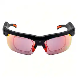 PRIMEPLUS - AI Smart Sunglasses with POV 13MP Camera ChatGPT AI Translation Video Recording Outdoor Cycling - Black
