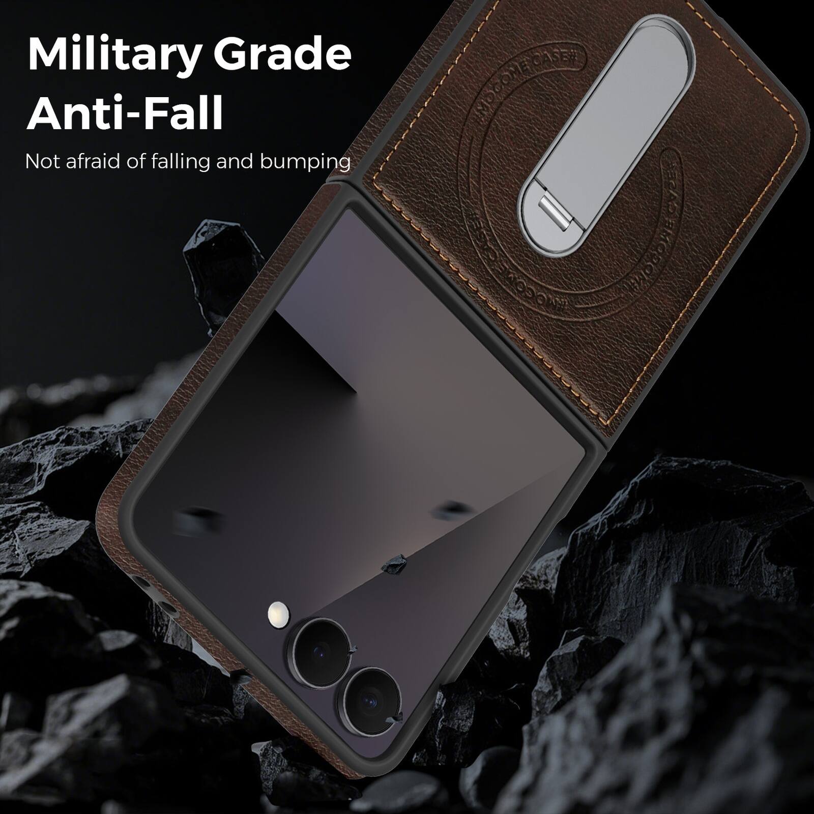 Military Grade Anti-Fall  
Not afraid of falling and bumping
