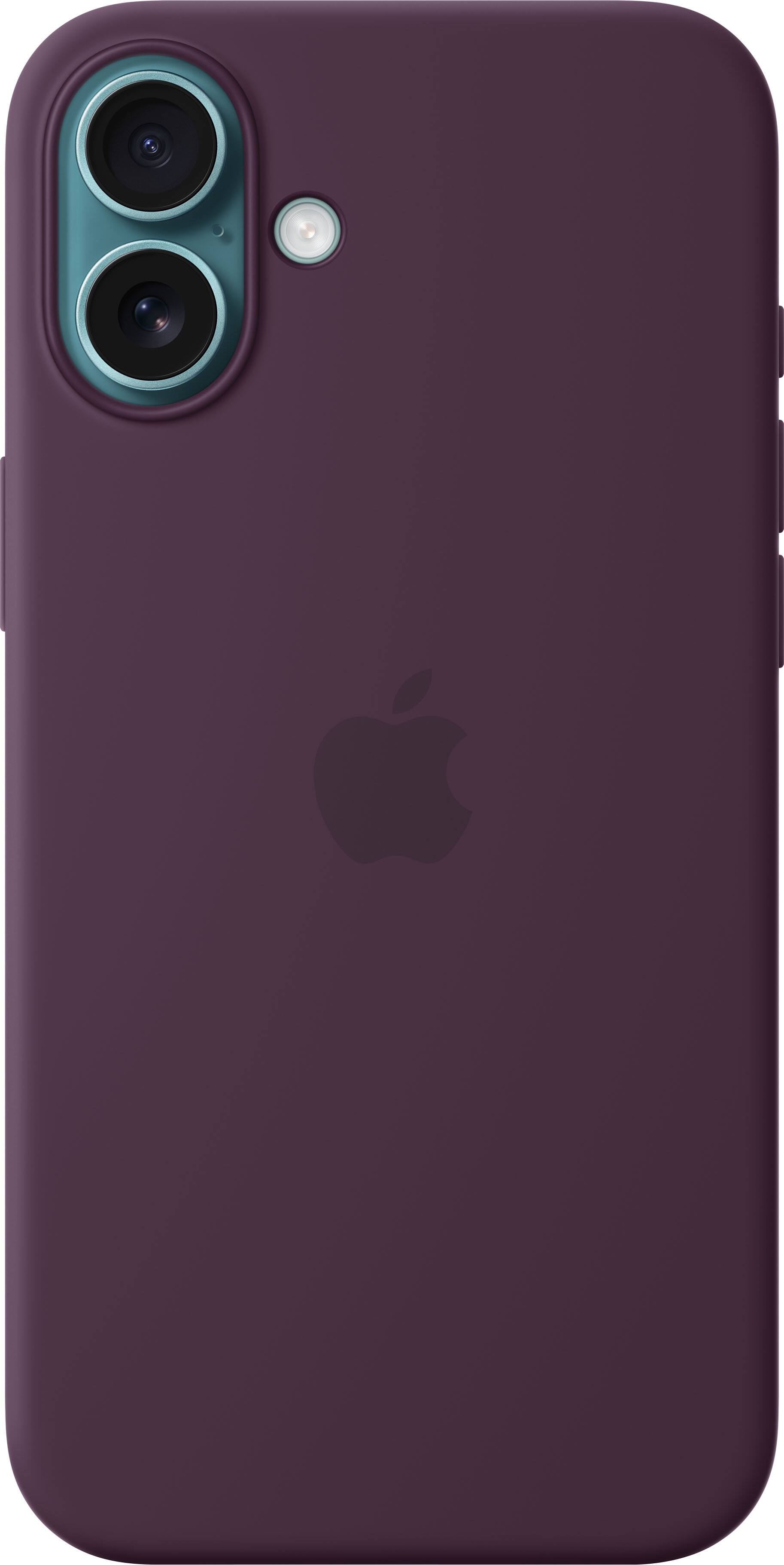 Alt View 11. Apple - iPhone 16 Plus Silicone Case with MagSafe - Plum.