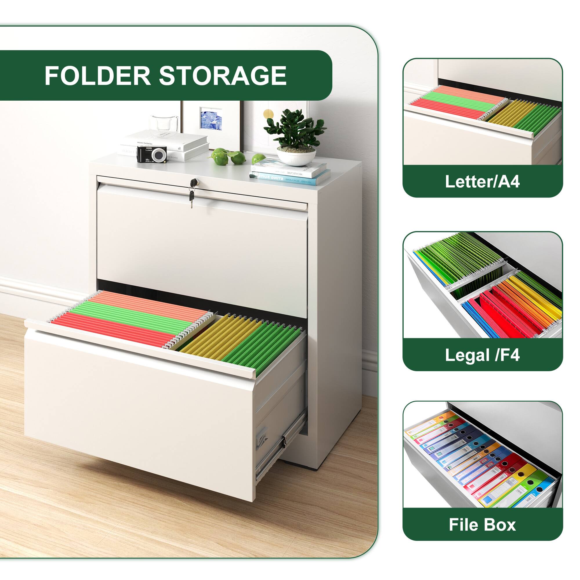 FOLDER STORAGE

Letter/A4

Legal/F4

File Box