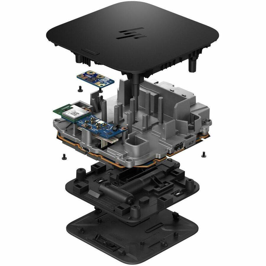 Alt View 1. HP - HP USB-C 100W G6 Dock (9X3V1U) - for Display Screen, Notebook - Charging Capability - 120 W - USB Type C - 5 x USB Ports.