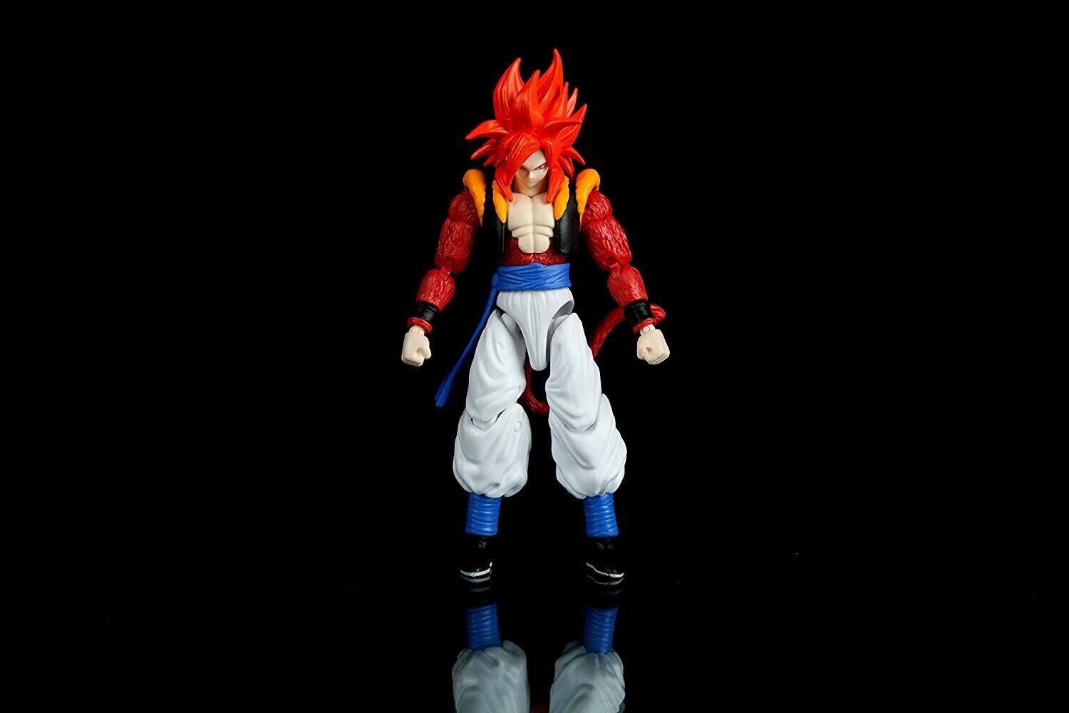 Alt View 2. Bandai - Bandai - Dragon Ball Super - Dragon Stars - Super Saiyan 4 Gogeta Action Figure   - Collectibles - Multicolor.