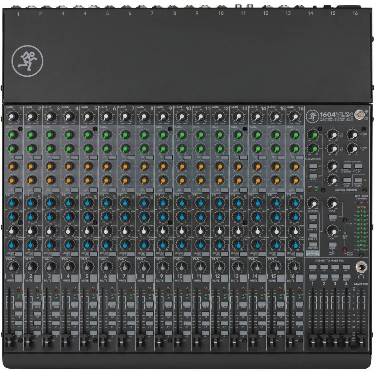 1 2 3 4 5 6 7 8 9 10 11 12 13 14 15 16

GAIN 1 GAIN 2 GAIN 3 GAIN 4 GAIN 5 GAIN 6 GAIN 7 GAIN 8 GAIN 9 GAIN 10 GAIN 11 GAIN 12 GAIN 13 GAIN 14 GAIN 15 GAIN 16

AUX 1 AUX 2 AUX 3 AUX 4 AUX 5 AUX 6 AUX 7 AUX 8 AUX 9 AUX 10 AUX 11 AUX 12 AUX 13 AUX 14 AUX 15 AUX 16

EQ 1 EQ 2 EQ 3 EQ 4 EQ 5 EQ 6 EQ 7 EQ 8 EQ 9 EQ 10 EQ 11 EQ 12 EQ 13 EQ 14 EQ 15 EQ 16

PAN 1 PAN 2 PAN 3 PAN 4 PAN 5 PAN 6 PAN 7 PAN 8 PAN 9 PAN 10