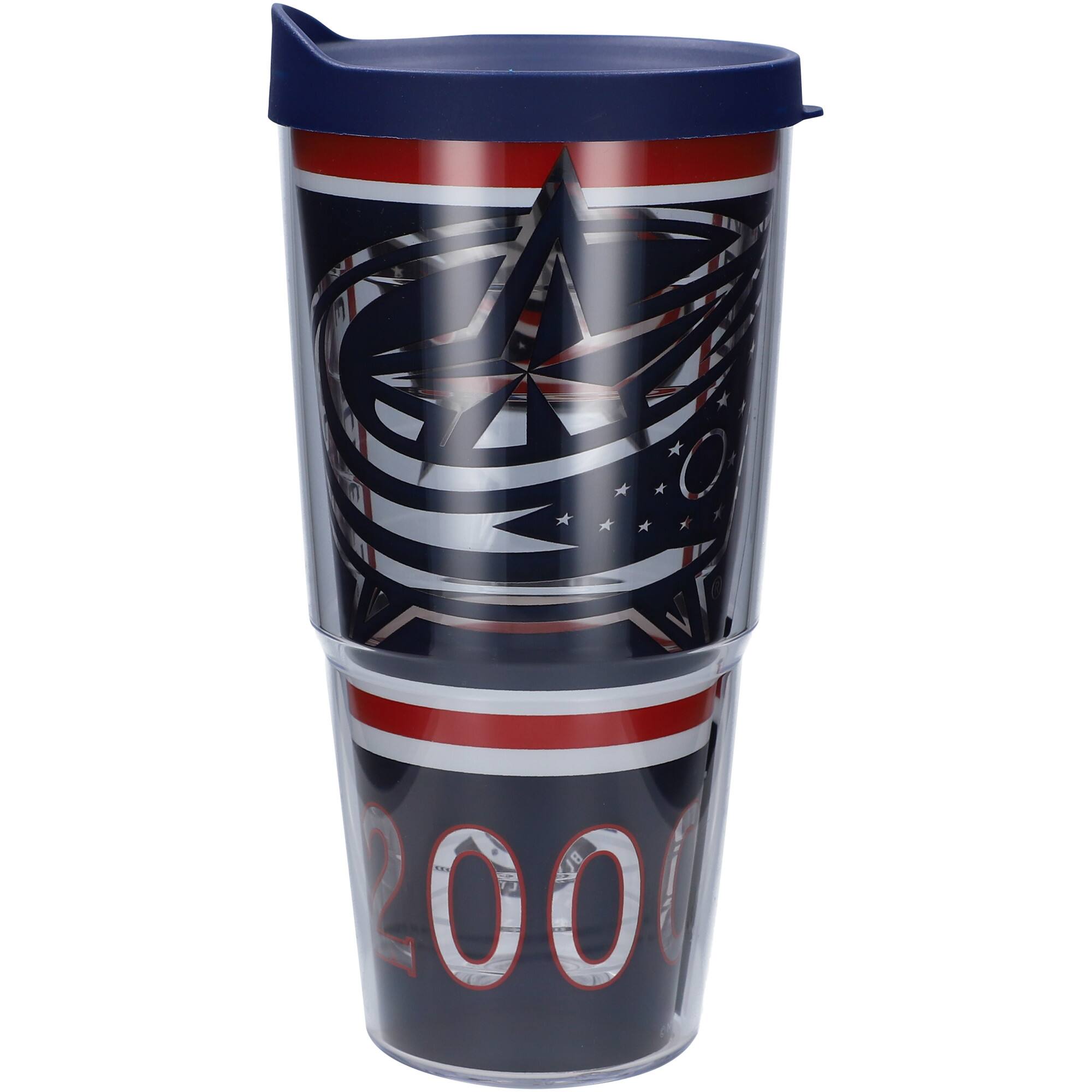 Alt View 1. Tervis - Columbus Blue Jackets 24oz. Top Shelf Classic Tumbler - Multicolor.