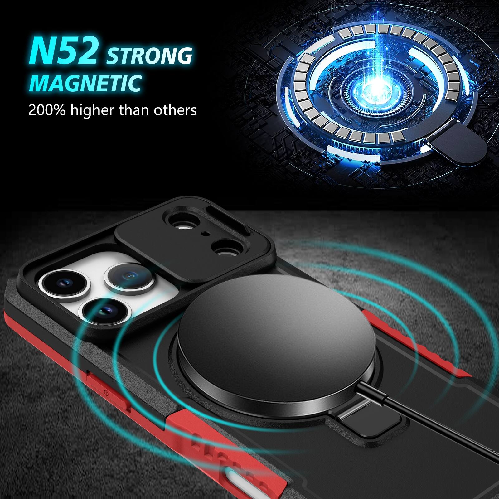 N52 STRONG MAGNETIC  
200% higher than others