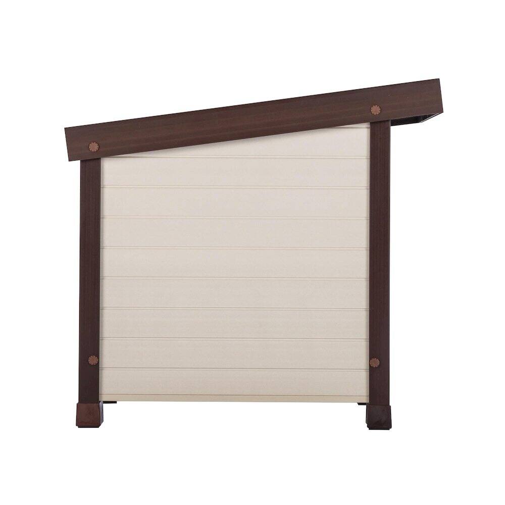 Alt View 1. New Age Pet - ECOFLEX Outdoor Cat Shelter - Maple.
