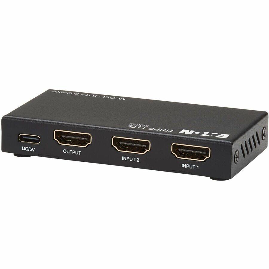 B119-002-8K6 MODEL: DC/5V OUTPUT LITE SERIES TRIPP-LITE INPUT 2 INPUT 1