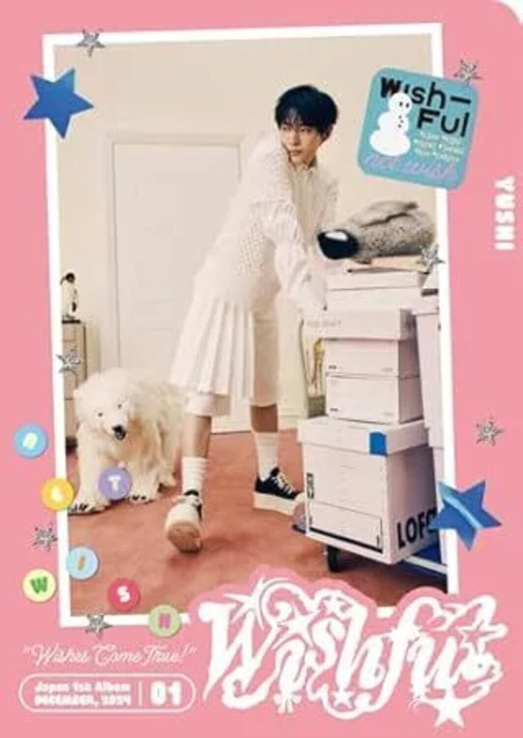 Wishful  
"Wishes Come True!"  
Japan 1st Album  
December 09, 2021 | 01