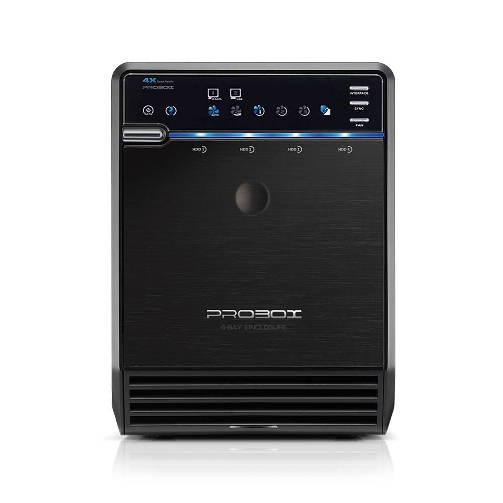 4X PROBOX ITERAZE T -- HDD D HDO HDO HDO PROBOX 4-BAY ENCLOSURE