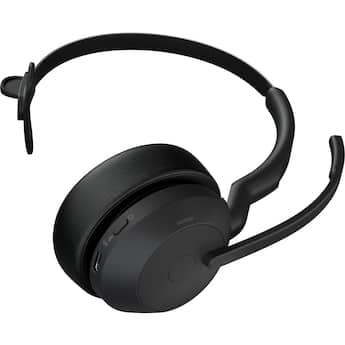 Jabra Evolve2 55 Headset Mono Wireless Bluetooth 98.4 ft 20 Hz to Jabra Evolve2 55 Headset Mono Wireless Bluetooth 98.4 ft 20 Hz to