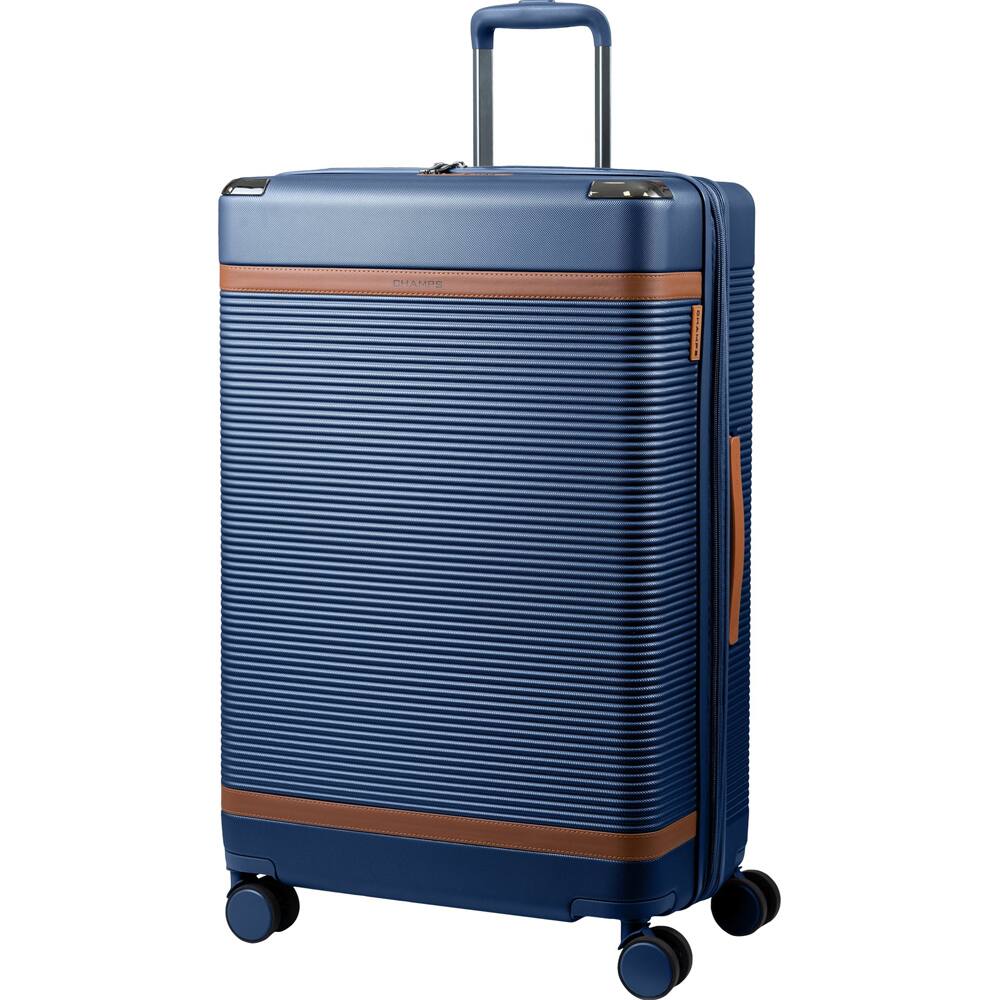 Alt View 4. Champs - Vintage III 3-Piece Hardside Luggage Set - Navy.