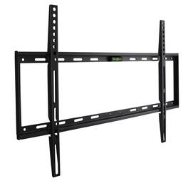 MegaMounts - Fixed Wall Mount with Bubble Level for 32-70 Inch LCD, LED, and Plasma Screens - Black