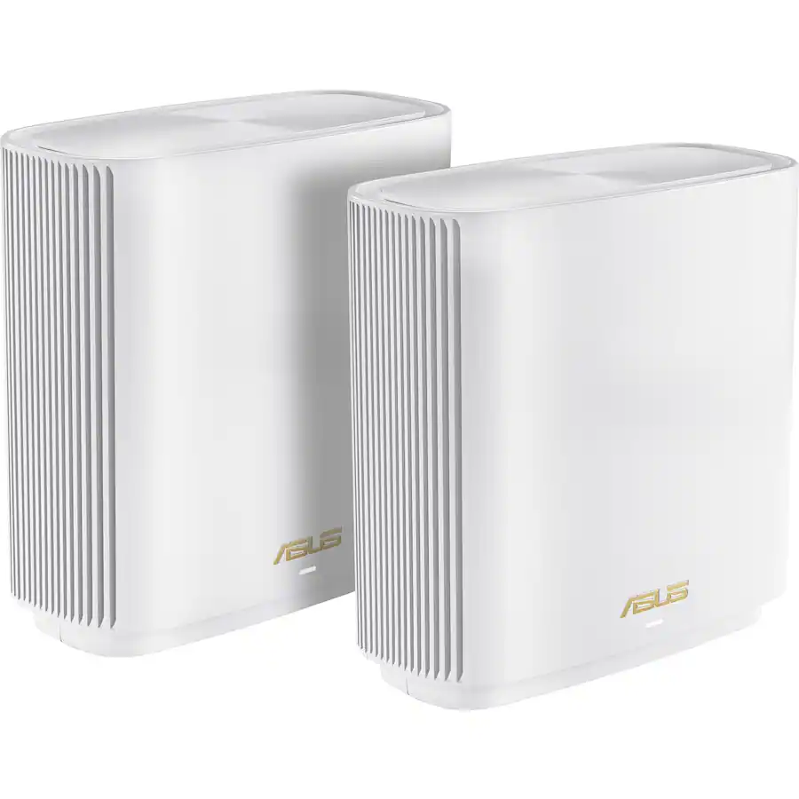 White Asus Router ASUS ZenWiFi AX Wireless AX Wi Fi Router White 90IG0590-MA1G4V - Best Buy