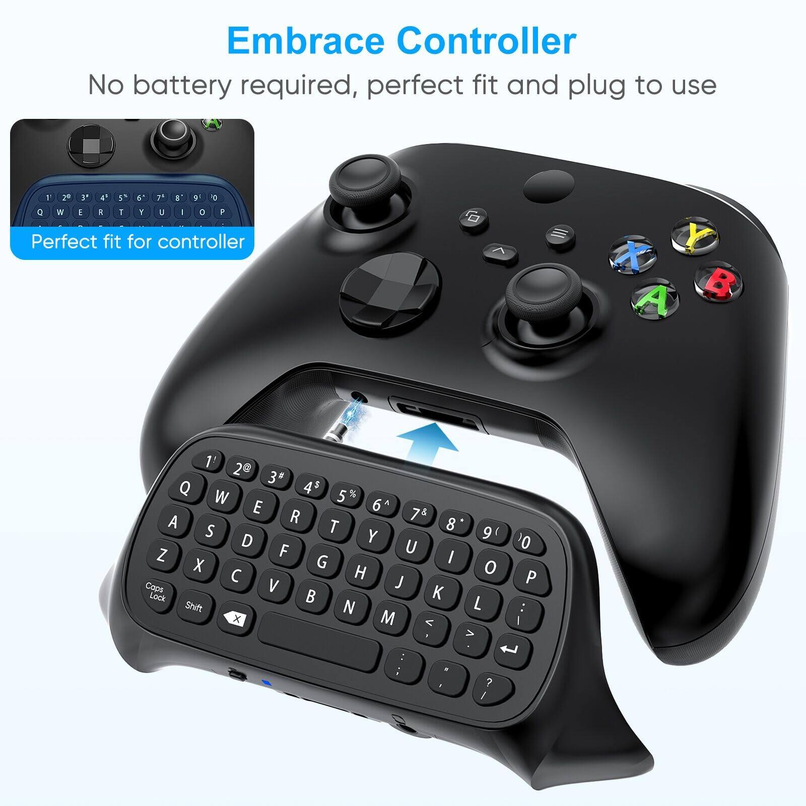 Embrace Controller  
No battery required, perfect fit and plug to use  

Perfect fit for controller