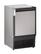 Angle. U-Line - 15" 25-lb Crescent Ice Maker - Stainless steel.