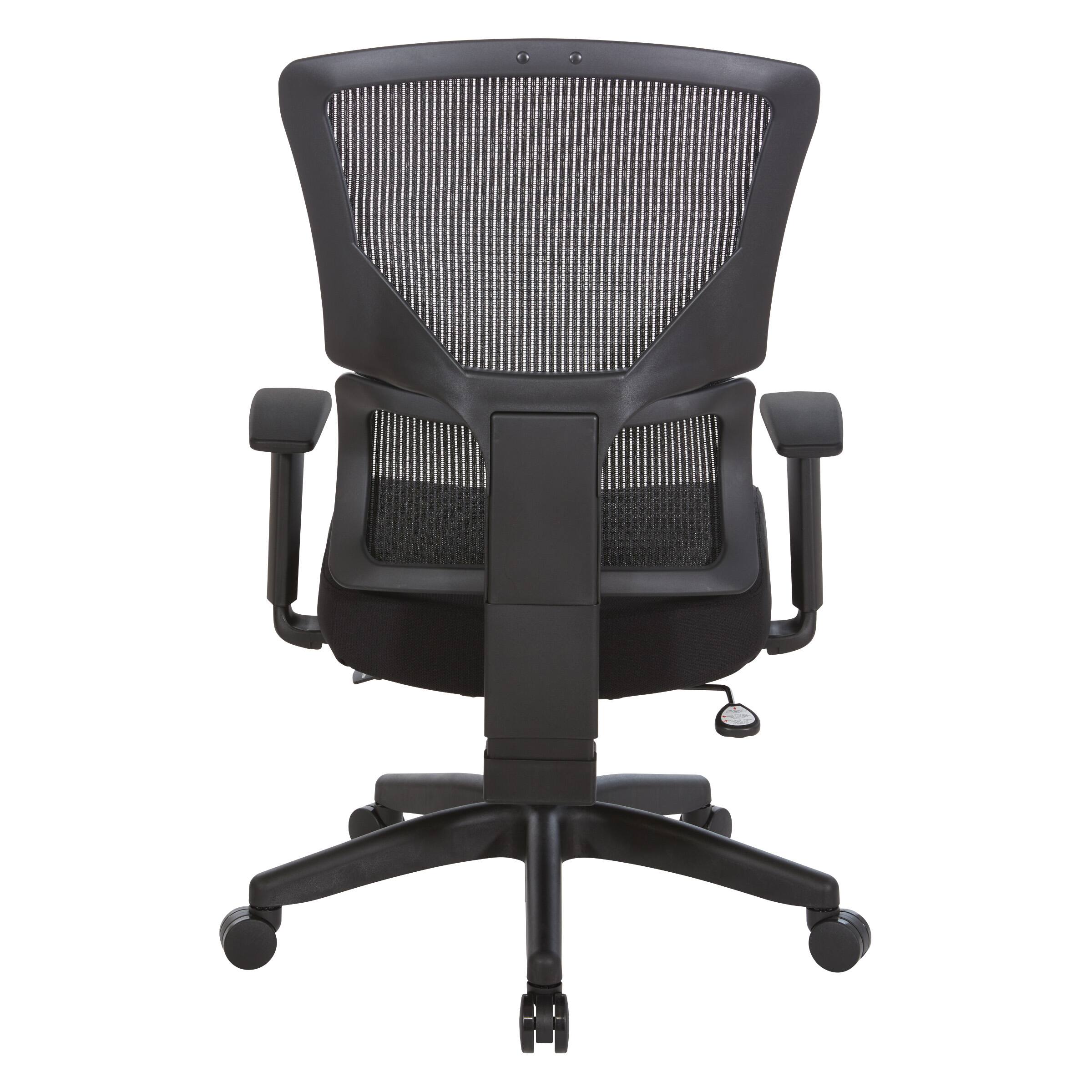 Alt View 1. Office Star Products - Vertical Matrix Back Manager's Chair - Black.