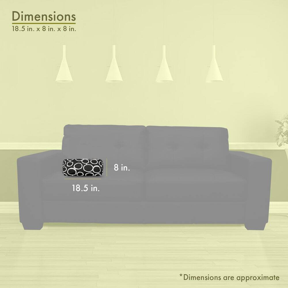 Dimensions  
18.5 in. x 8 in. x 8 in.  

8 in.  
18.5 in.  

*Dimensions are approximate