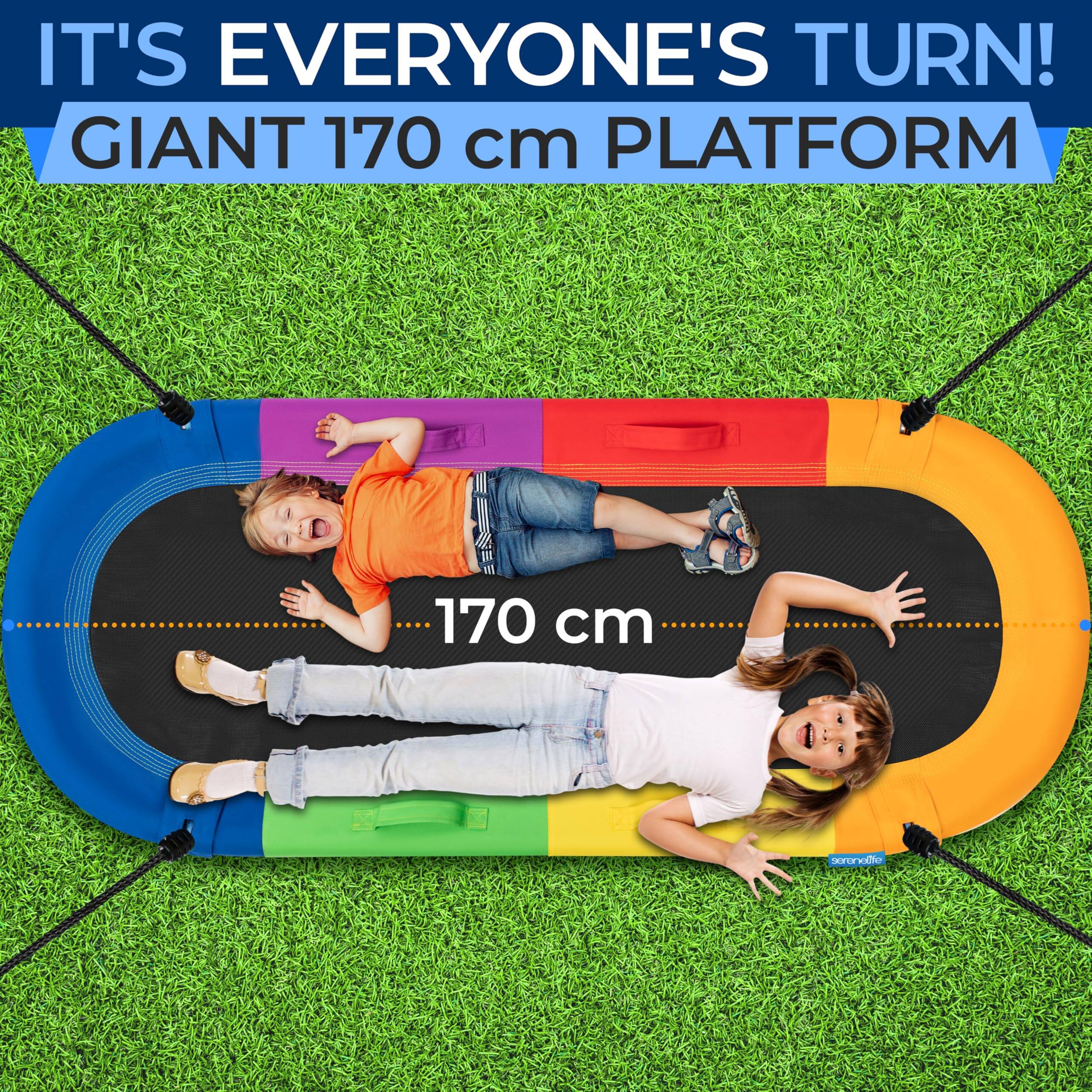 IT'S EVERYONE'S TURN!  
GIANT 170 cm PLATFORM  
170 cm