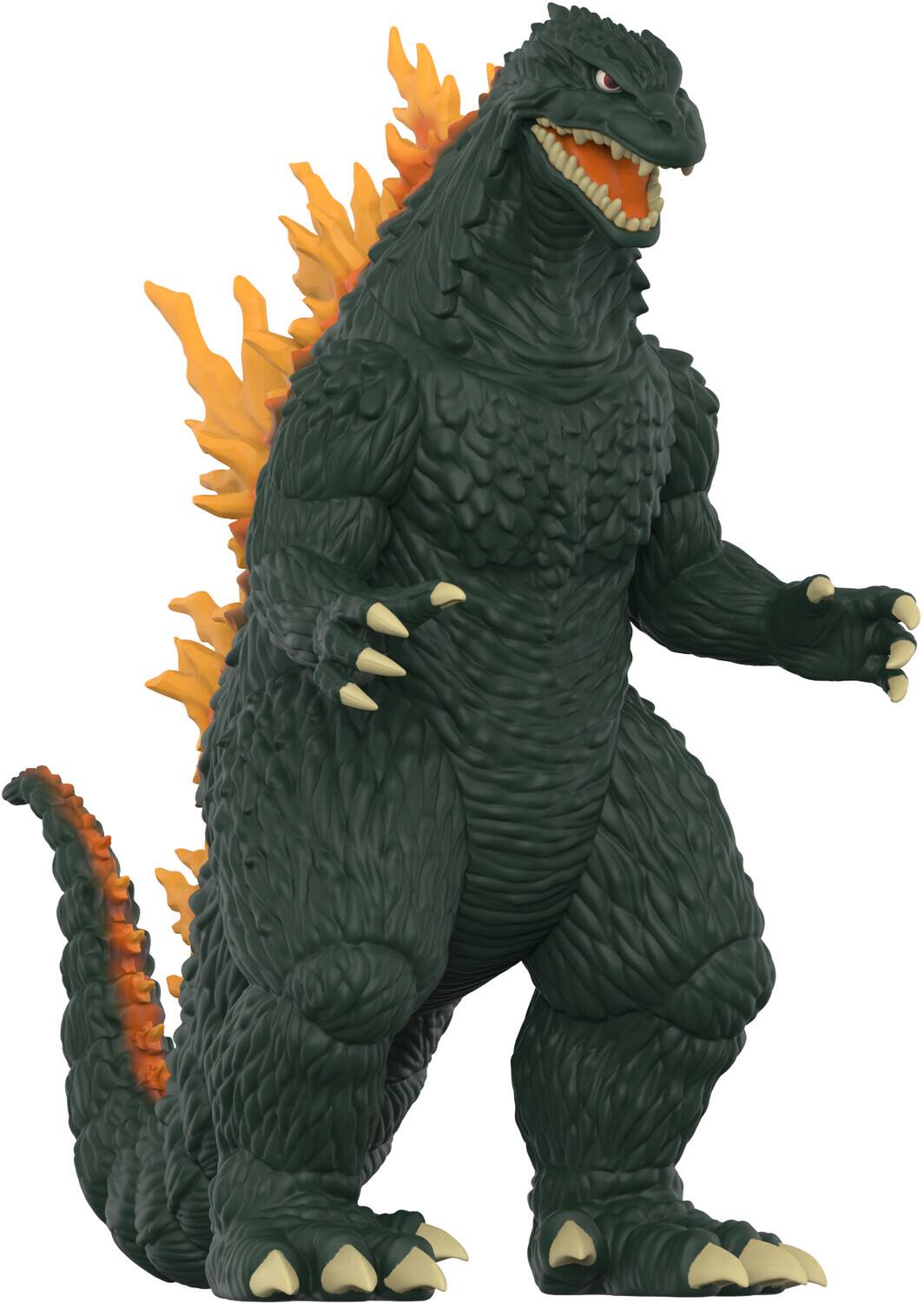 Alt View 2. Super7 - Super7 - Toho - ReAction Figures Wv10 - Godzilla (2000, Charging)   - COLLECTIBLES - Multicolor.