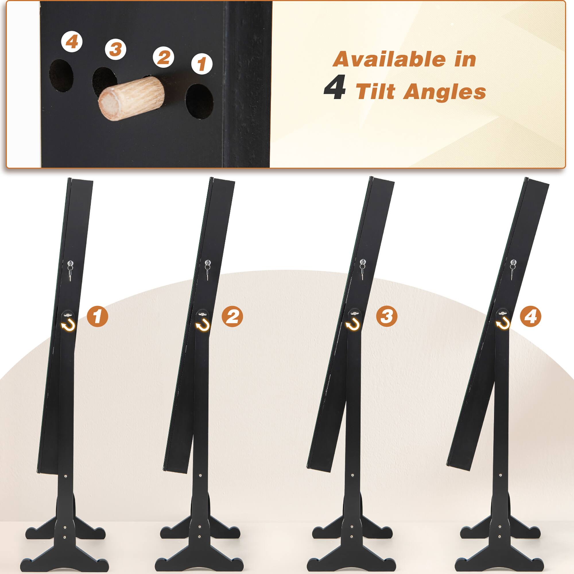 Available in 4 Tilt Angles

1 2 3 4