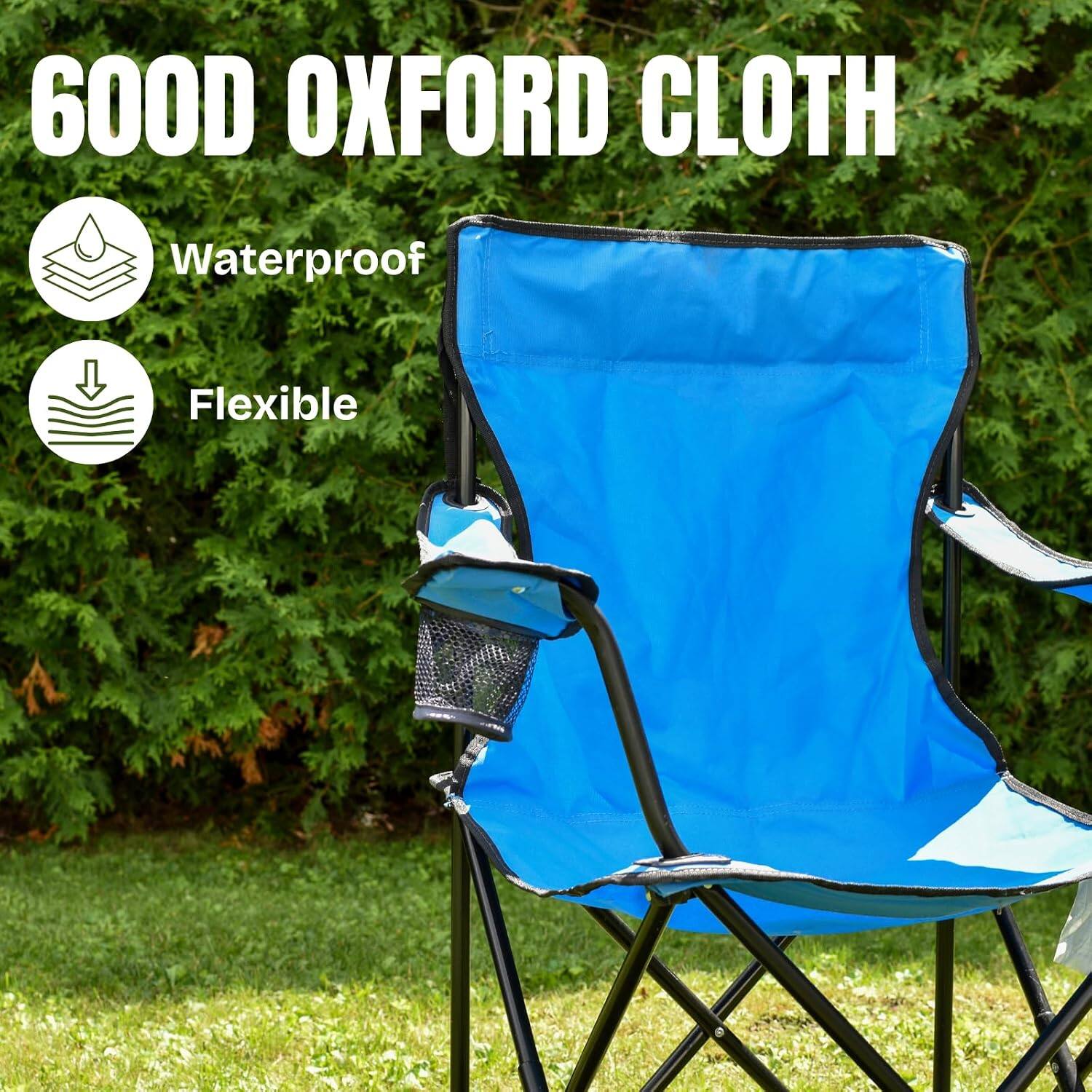 600D Oxford Cloth  
Waterproof  
Flexible
