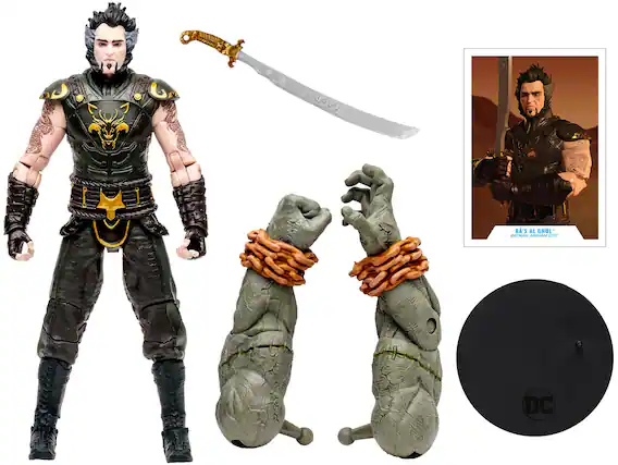 McFarlane Toys - DC Gaming Arkham City Build-A-Solomon Grundy 7" Ra's Al Ghul