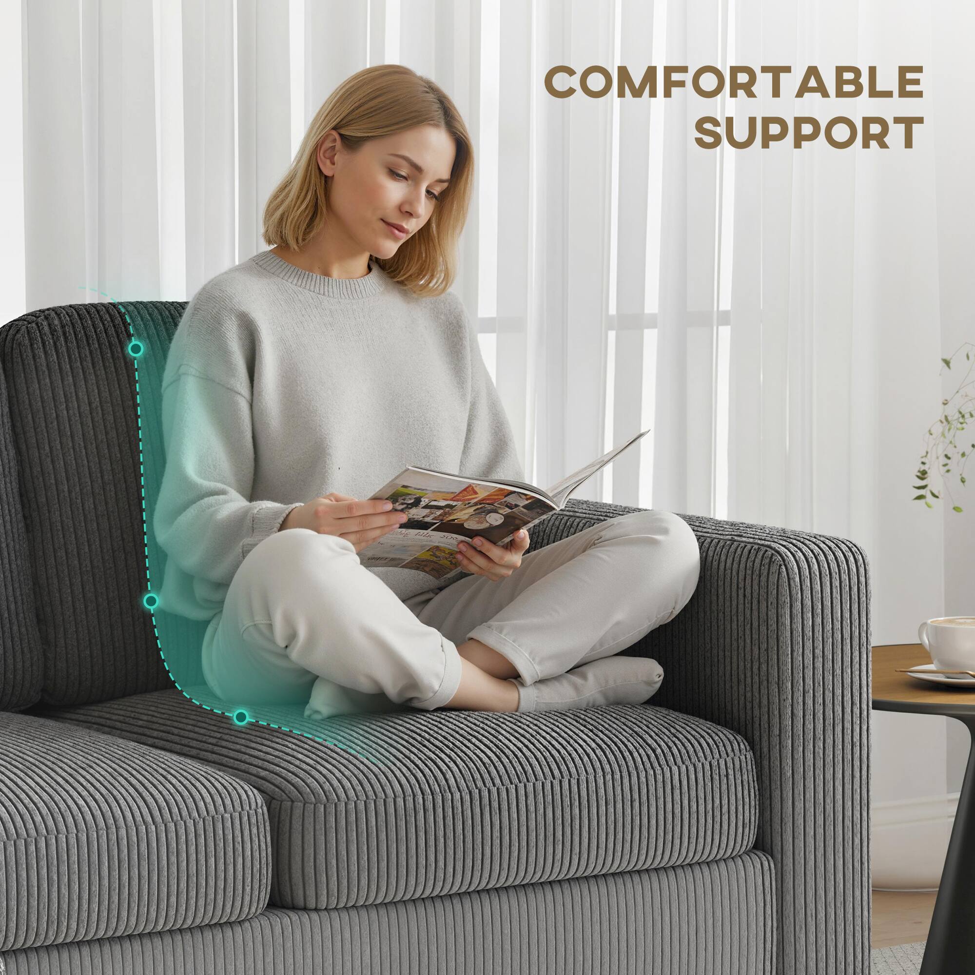 COMFORTABLE SUPPORT