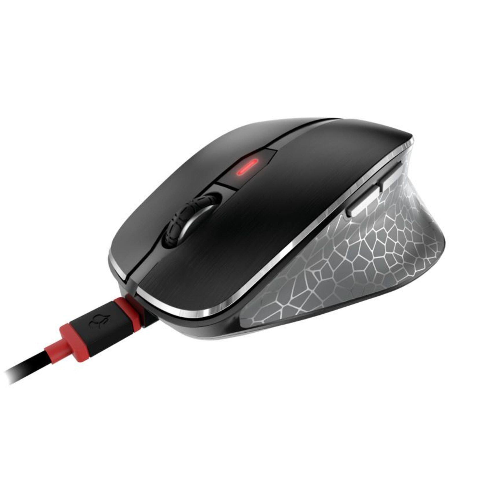 Alt View 13. CHERRY - MW 8C Ergo Wireless Optical Mouse - Black.
