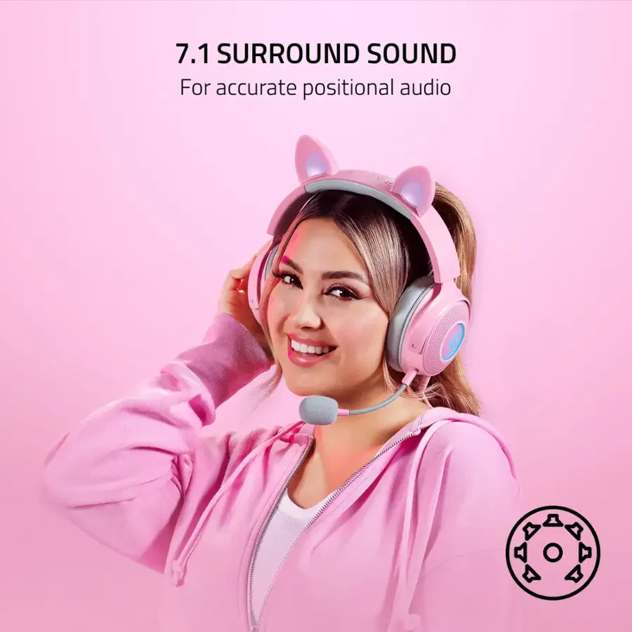 7.1 Surround Sound for accurate positional audio.