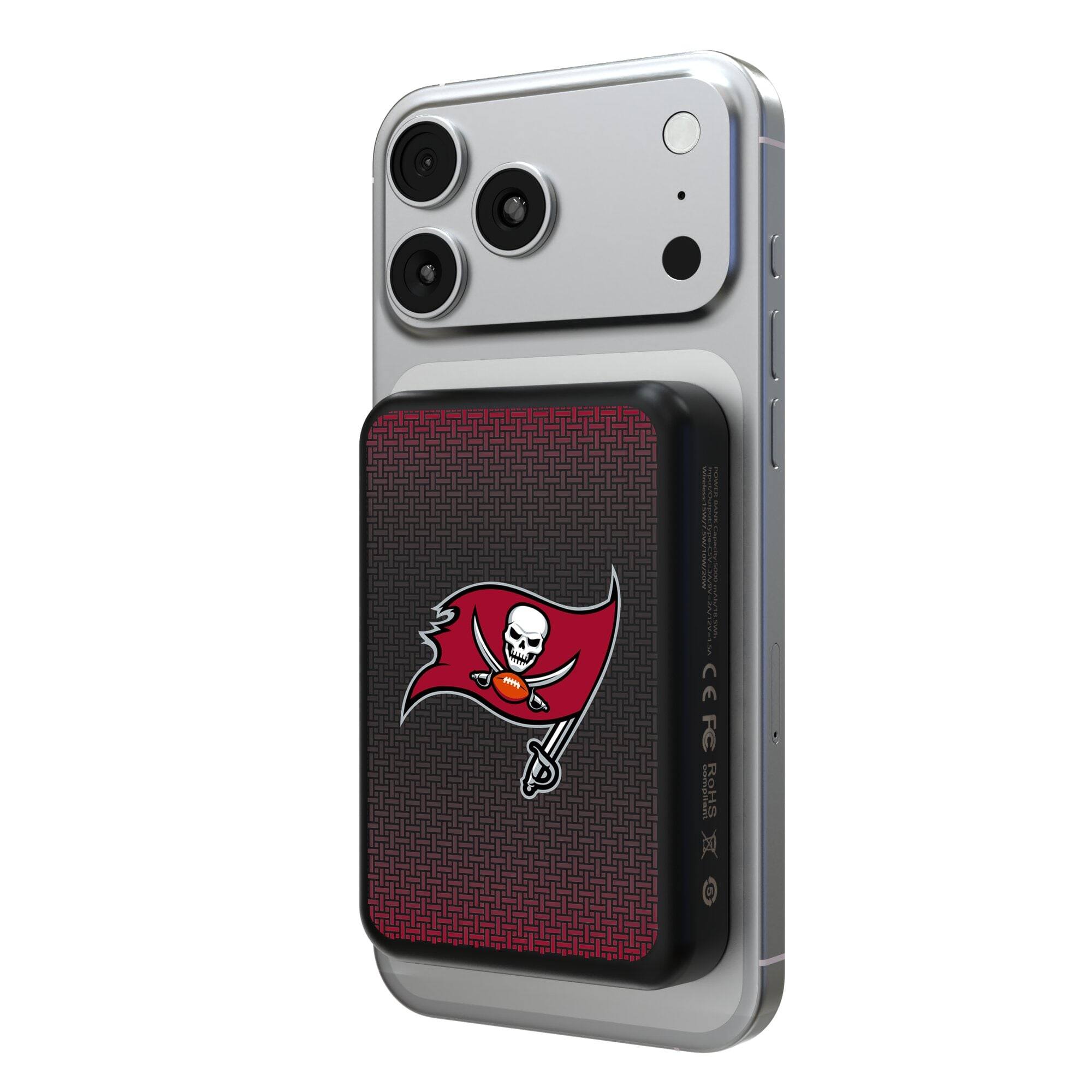 Keyscaper - Tampa Bay Buccaneers Wireless Magnetic Power Bank - Black price history on PriceWatchPro