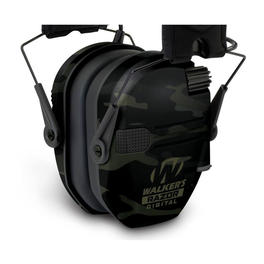 Walker’s Walker's Razor Digital Ear Muffs (Multi Camo) Camouflage GWP ...