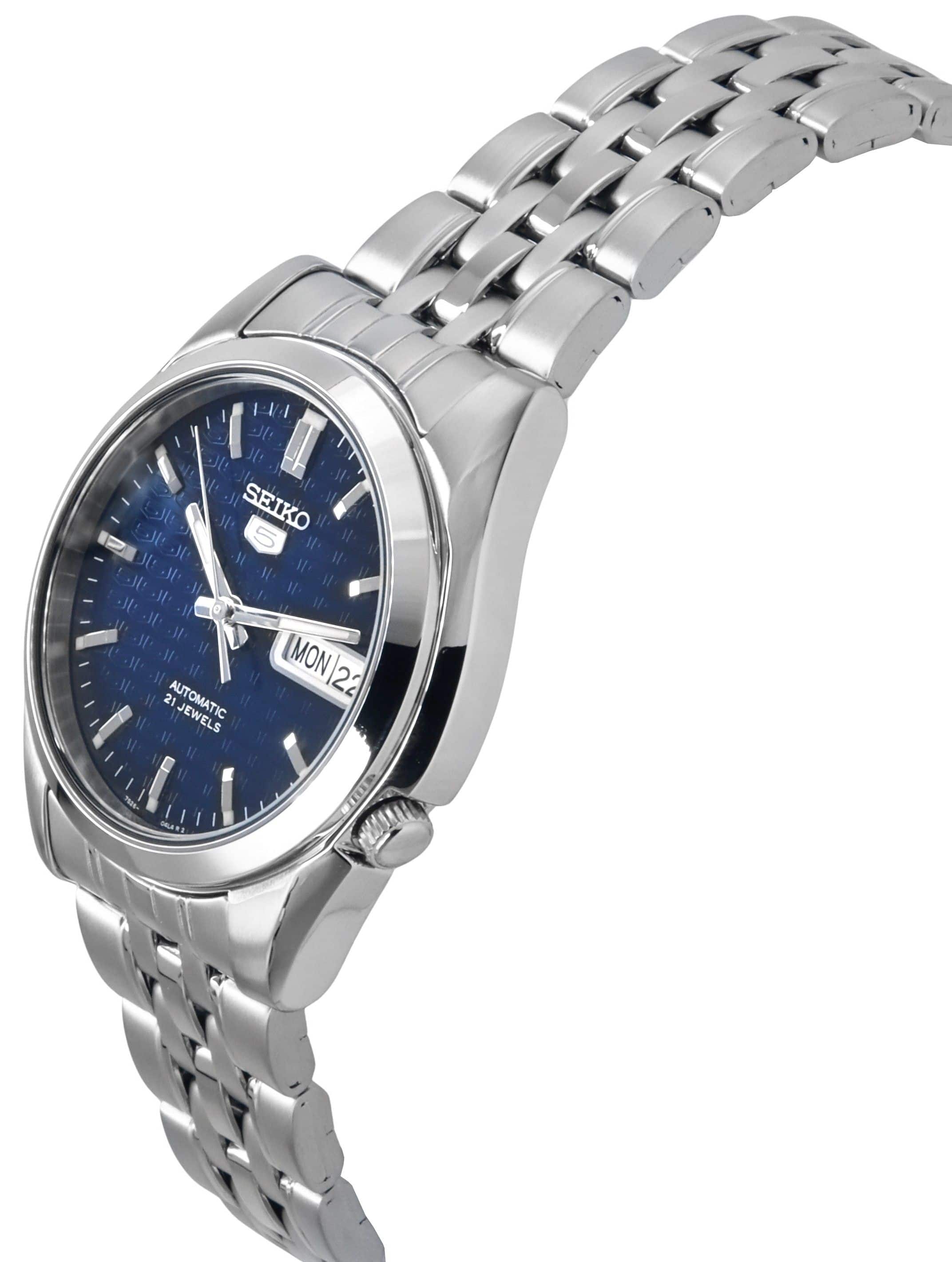 Seiko 5 Automatic SNK357K1 Stainless Steel Black Dial Men's Watch
