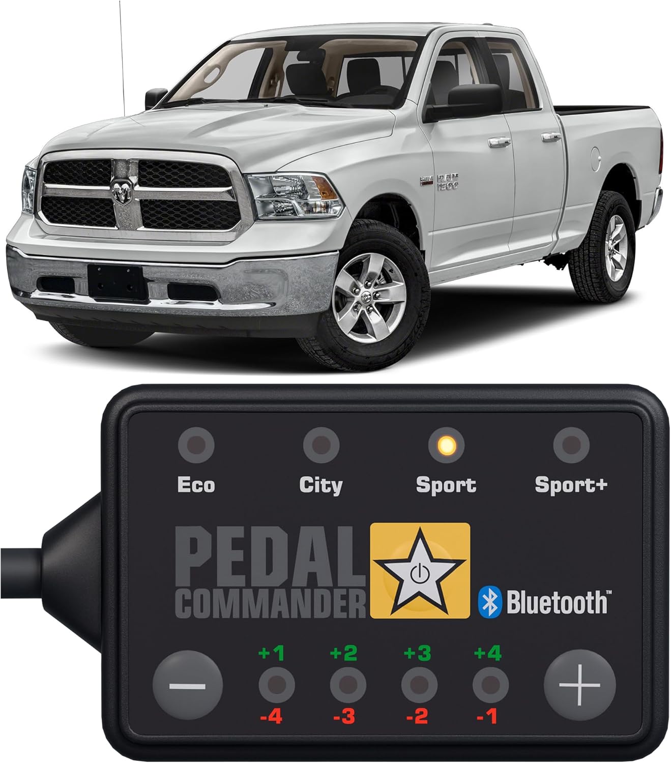 Eco City Sport Sport+  
PEDAL COMMANDER  
Bluetooth  
+1 -4 +2 -3 +3 -2 +4 -1